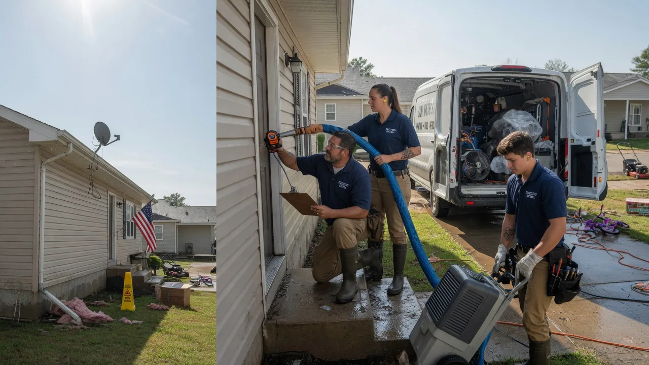 Ceiling Water Damage Restoration in Scottsville, KY near me